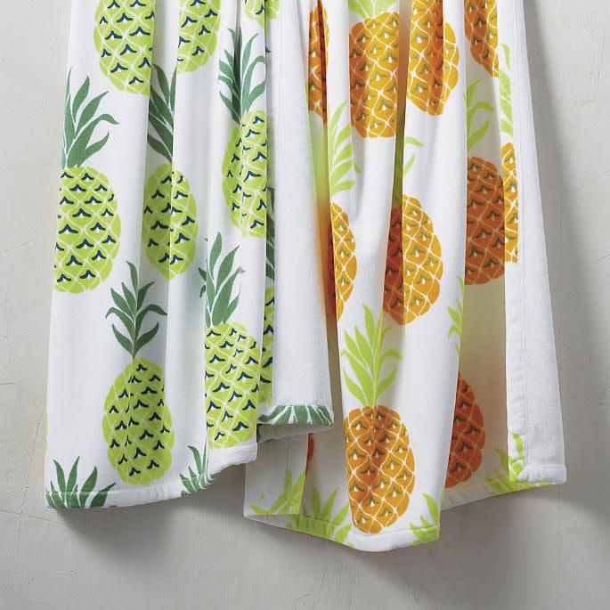 <p><a href="https://go.redirectingat.com?id=74968X1596630&url=https%3A%2F%2Fwww.frontgate.com%2Fpacific-pineapple-beach-towel%2Foutdoor%2Fpool-beach%2Ftowels-stands%2F1610362&sref=https%3A%2F%2Fwww.housebeautiful.com%2Fshopping%2Fhome-accessories%2Fg22485287%2Fbest-beach-towels%2F" rel="nofollow noopener" target="_blank" data-ylk="slk:Shop Now;elm:context_link;itc:0;sec:content-canvas" class="link ">Shop Now</a></p><p>Pacific Pineapple Beach Towel</p><p>$47.20</p><p>frontgate.com</p><span class="copyright">Frontgate</span>