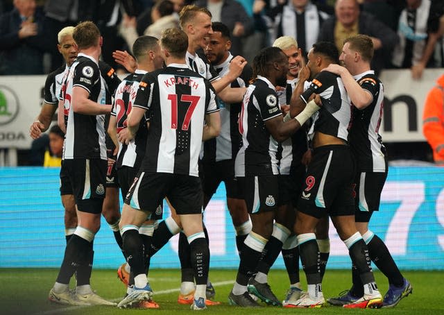 Newcastle beat Arsenal in the penultimate game of last season 