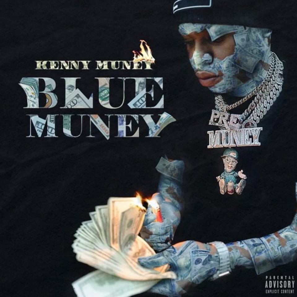 Kenny Muney 'Blue Muney' Album Artwork