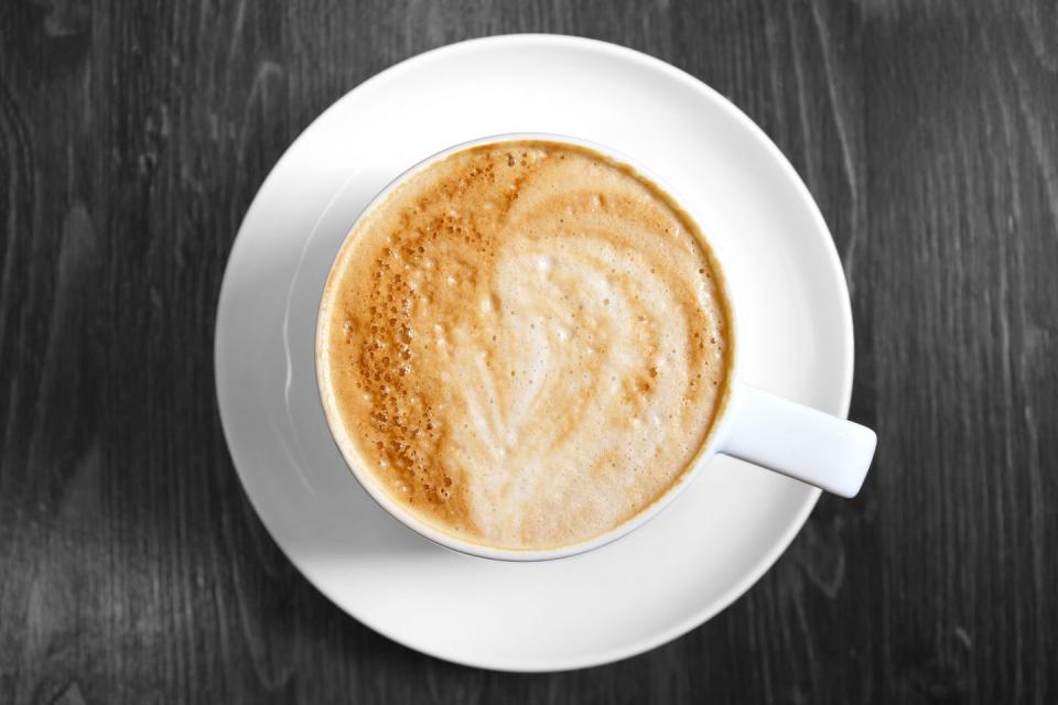 9) Unsweetened Cappuccino