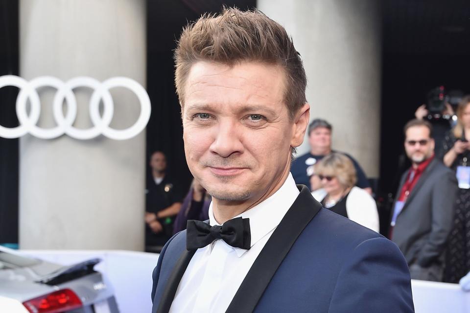 Jeremy Renner at the world premiere of 'Avengers: Endgame' in 2019