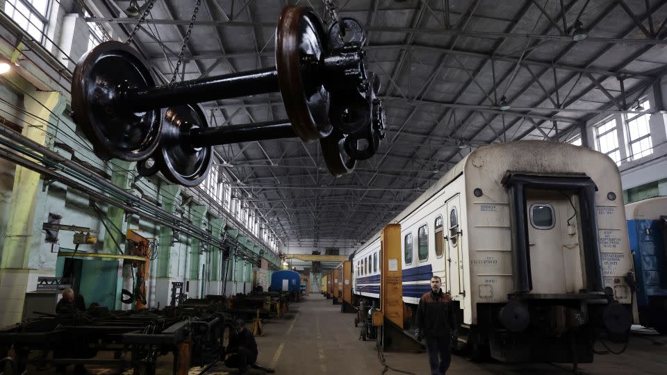 Ukraine's rail network, known as Ukrzaliznytsia or UZ for short, has always been a source of pride and practicality in the eastern European nation. - Jeff J Mitchell/Getty Images