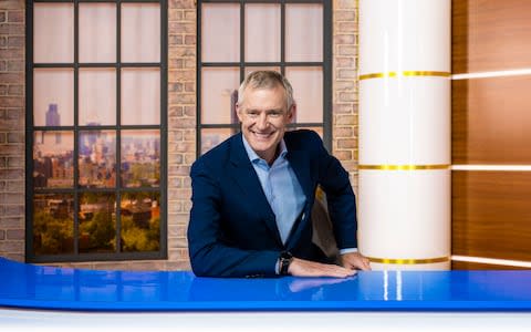 The broadcaster hosts a current affairs talk show on Channel 5 called, Jeremy Vine, after taking over from The Wright Stuff. - Credit: Channel 5/PA