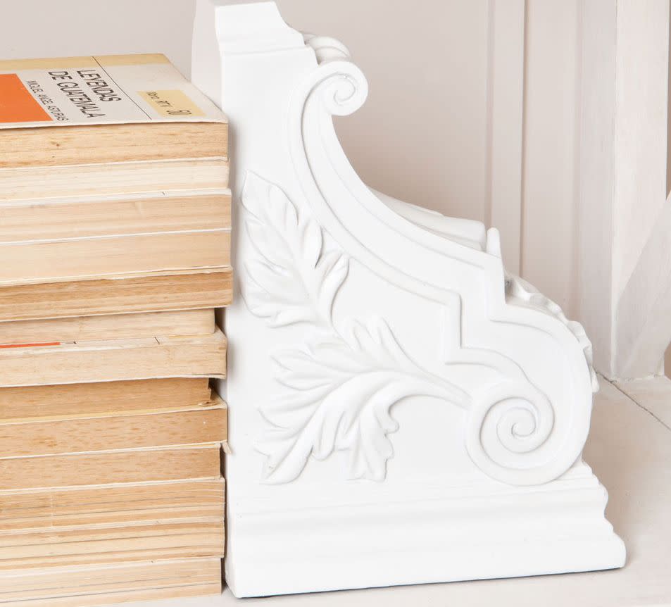 "This bookend is so pretty and would look great on my bookshelf. I know my friends are always looking for unique pieces for their apartments and Zara Home has some well-made, inexpensive items." -Michelle Persad, Fashion Assistant, HuffPost Style   <a href="http://www.zarahome.com/webapp/wcs/stores/servlet/product/zarahomeus/-15/80279977/372015/1035262/Lasse%2BBookend">Zarahome.com</a>