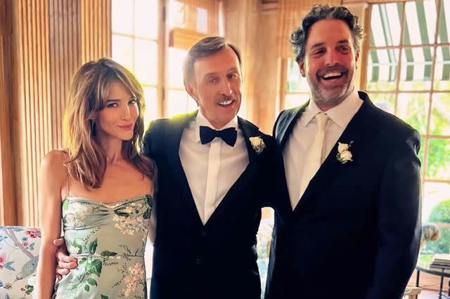 <p>Courtesy of Jaclyn Smith</p> Jaclyn Smith's son Gaston's wedding