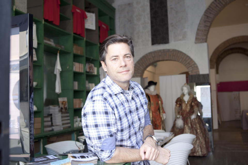 Jr Moehringer, American writer and journalist, Mantova, Italy, September 2013. (Photo by Leonardo Cendamo/Getty Images)