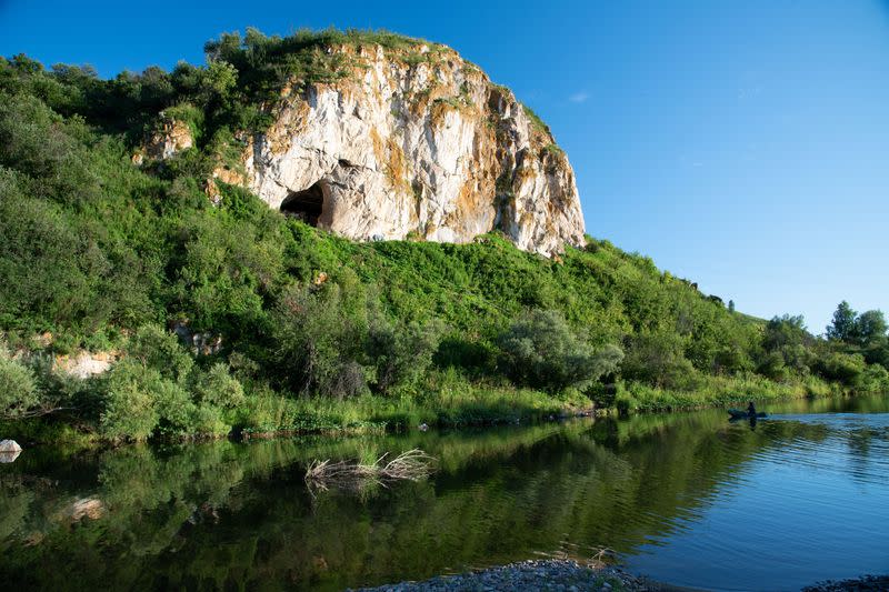 La cueva de Chagyrskaya, situada en los montes Altái del sur de Siberia, en Rusia