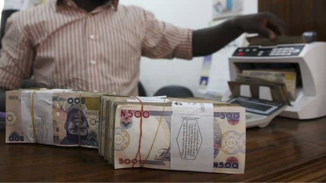The naira's value is no longer stable.