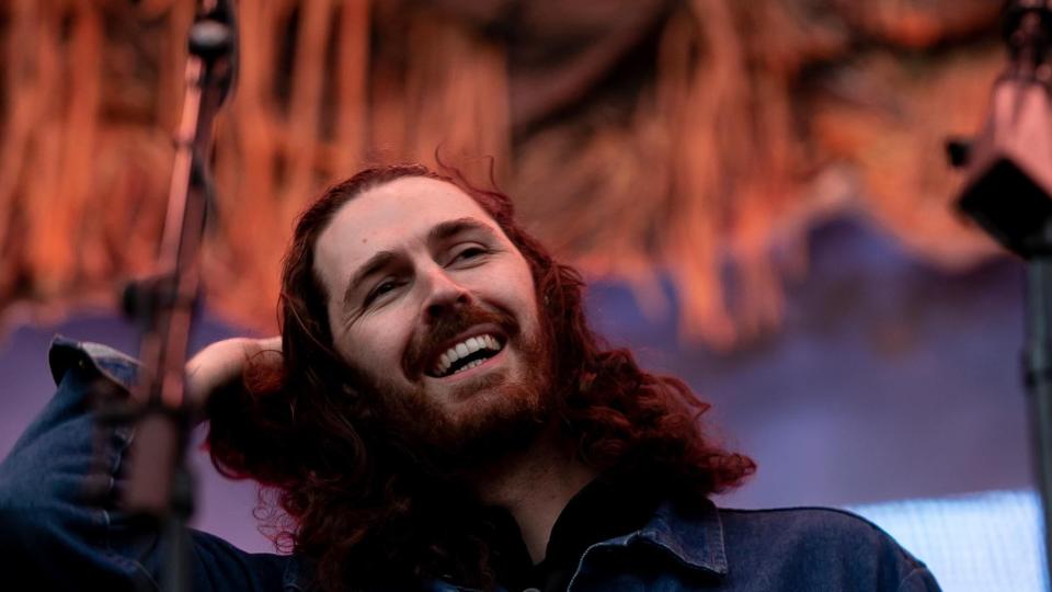 hozier performs at cardiff castle