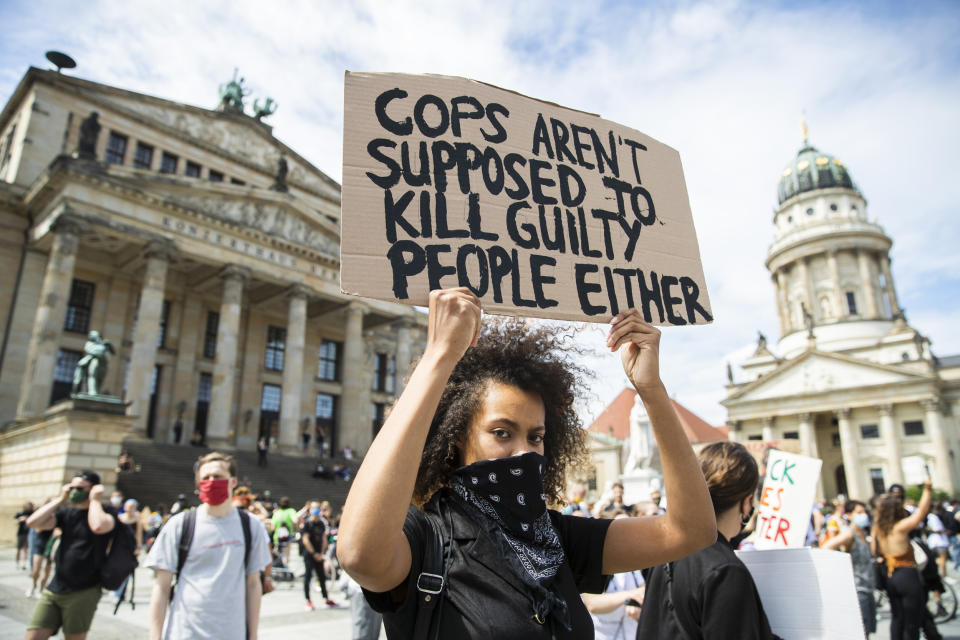 Image: Protest Againt Racism and Police Brutality In Berlin (Emmanuele Contini / NurPhoto via Getty Images file)