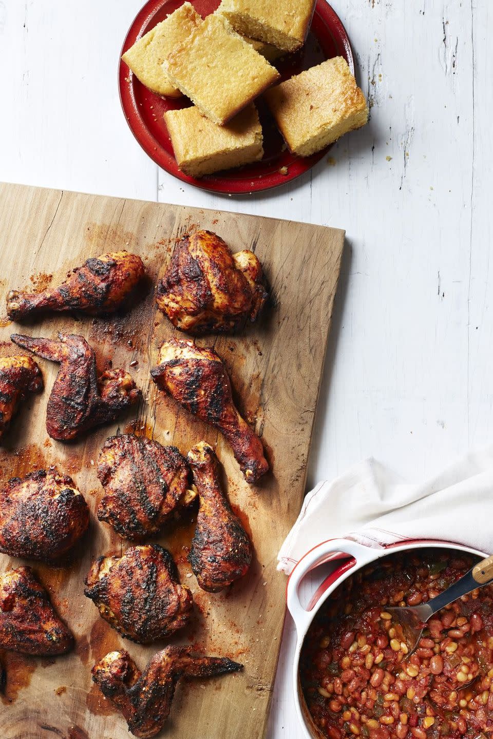 Dry-Rubbed Memphis-Style Grilled Chicken