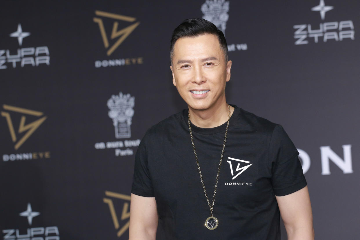 HONG KONG, CHINA - OCTOBER 25: Actor Donnie Yen attends Sunglasses brand DonniEYE launch event on October 25, 2018 in Hong Kong, China. (Photo by Visual China Group via Getty Images/Visual China Group via Getty Images)