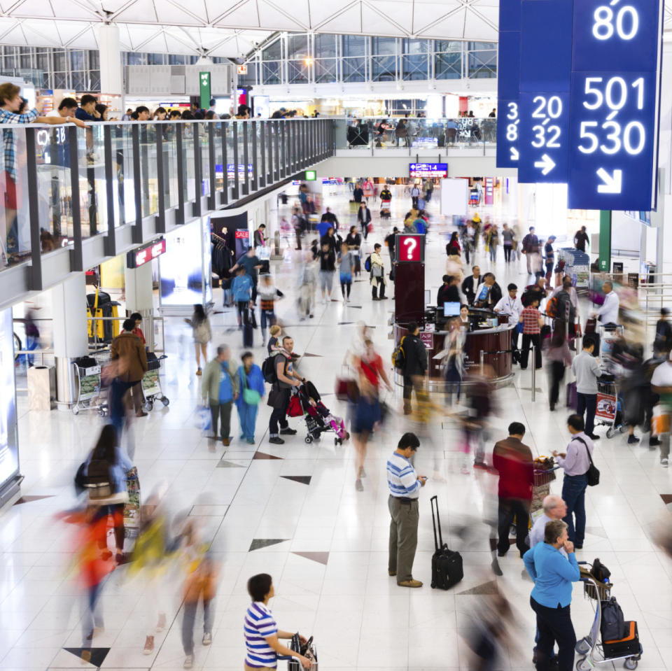 Busy busy airport. Busy Airport.