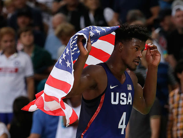 Jimmy Butler should be a sound candidate for the 2020 Games. (Getty Images)