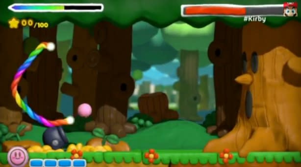 Reach for that rainbow again in Kirby's Rainbow Curse on Wii U