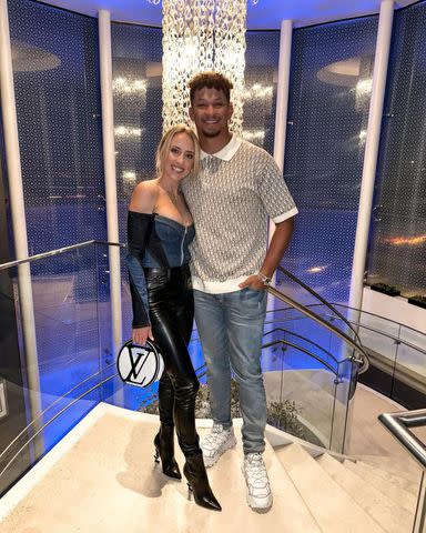 <p>Brittany Mahomes/Instagram</p> Brittany and Patrick Mahomes