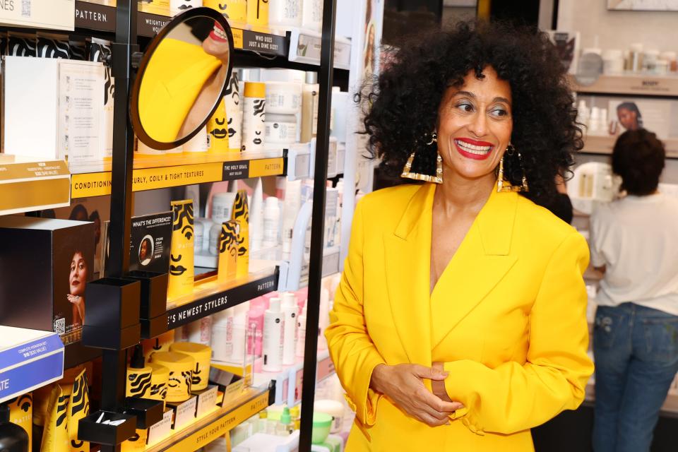 Tracee Ellis Ross attends the PATTERN Beauty Meet & Greet at Sephora at the Grove in Los Angeles, California, in 2022.