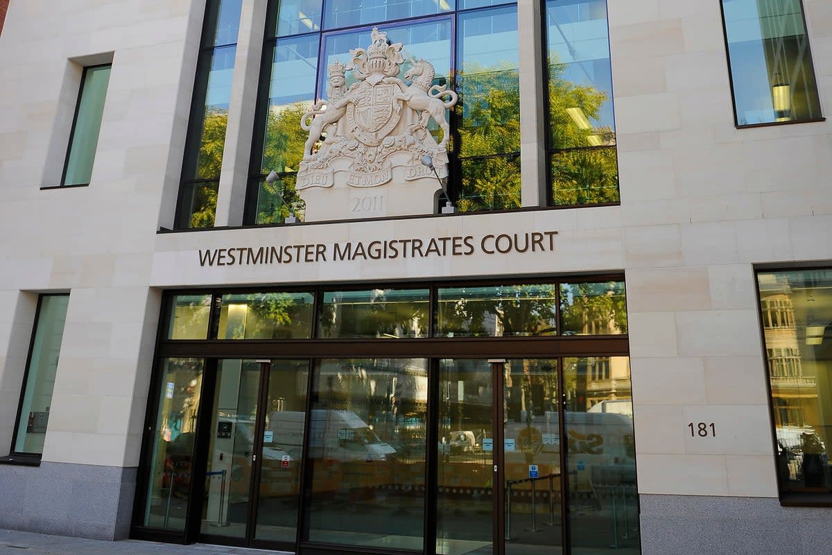 Wiltshire Pc Lee Prince appeared at London's Westminster Magistrates' Court (PA Archive)