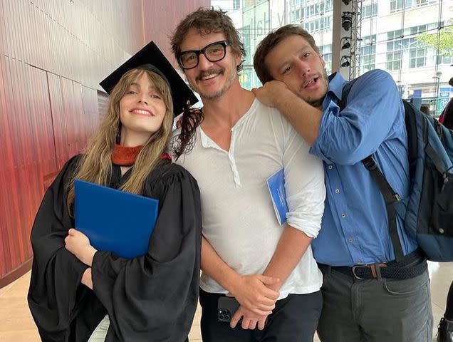 <p>Lux Pascal Instagram</p> Lux Pascal, Pedro Pascal, and Nicolas Pascal