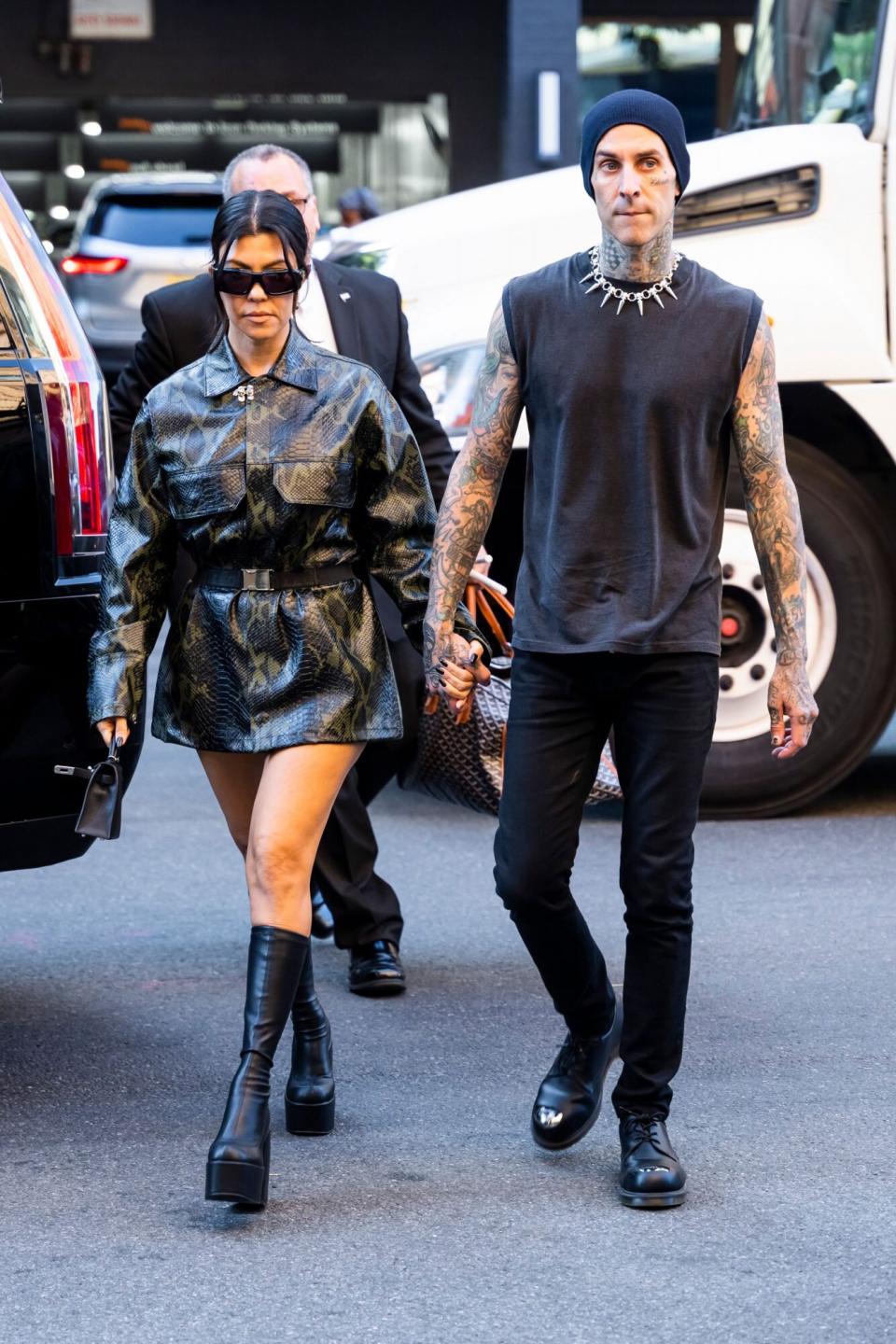 Kourtney Kardashian Travis Barker