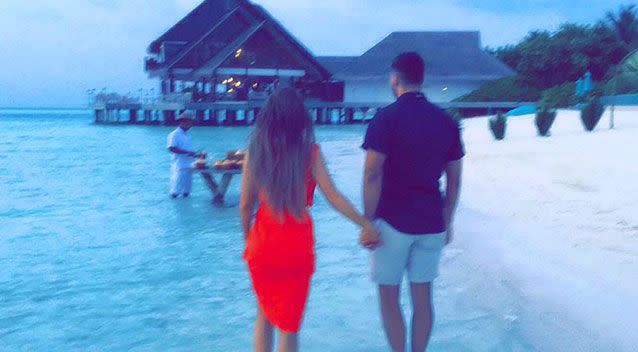 Mr Mehajer posted this photo on his Facebook page on Tuesday night trying to stop speculation that his marriage was on the rocks. Photo: Facebook