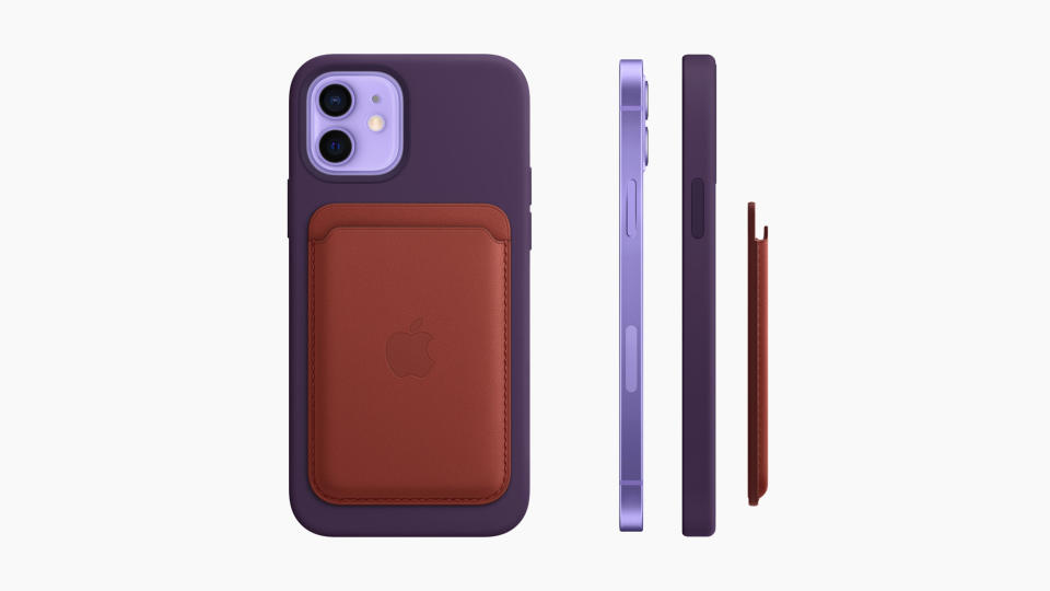<p>The Apple iPhone 12 in a new color: Purple</p>
