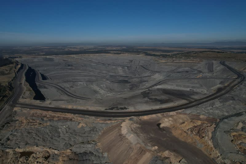 Glencore's Mount Owen coal mine site in Ravensworth