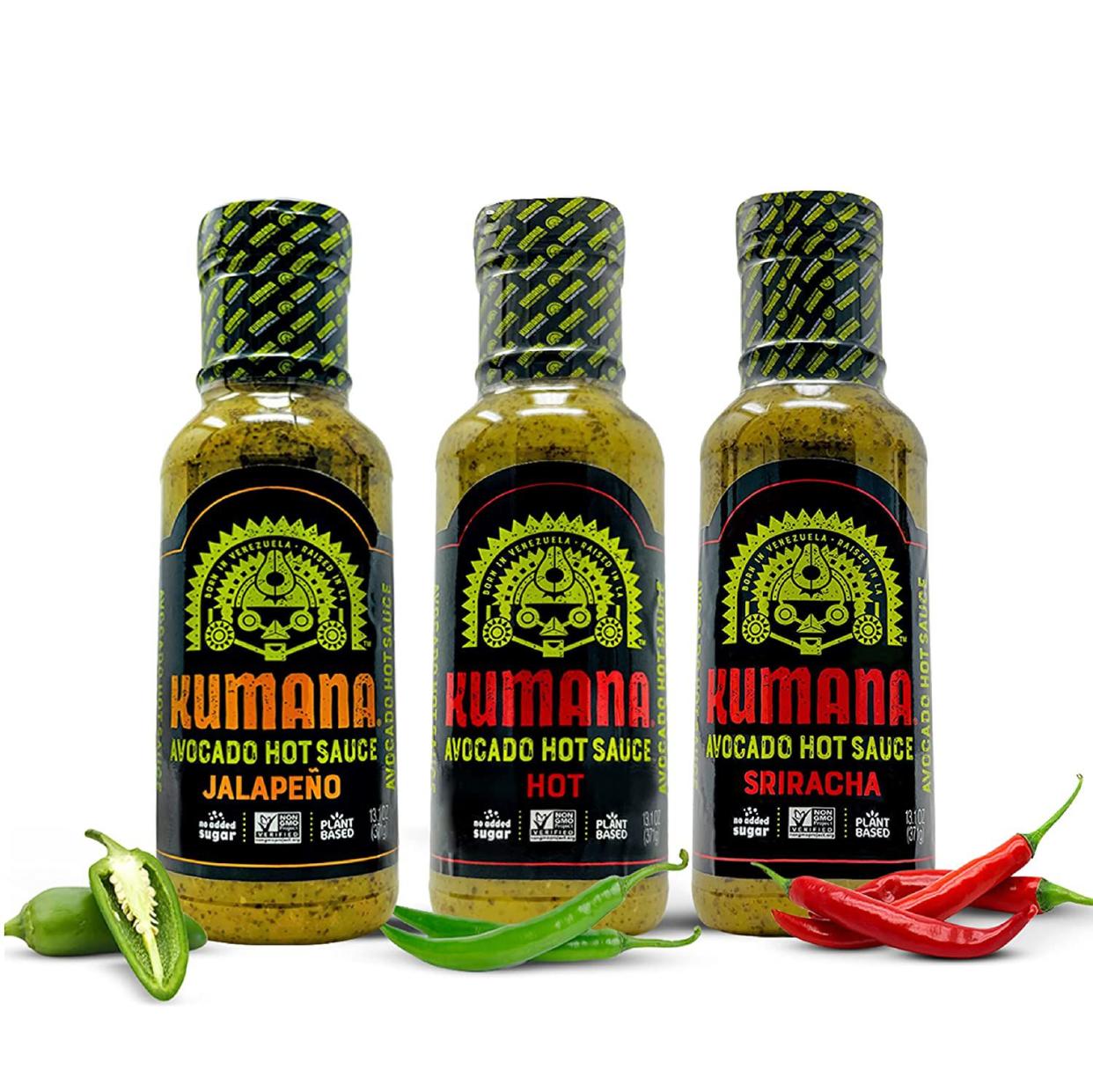 Kumana Avocado Hot Sauce Variety Pack