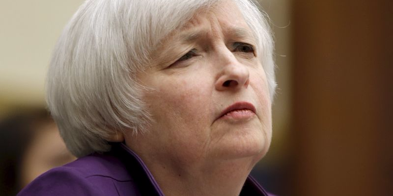 Federal Reserve Board Chair Janet Yellen testifies before the House Financial Services Committee on the 