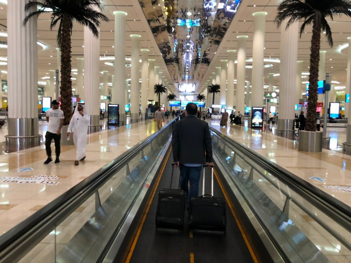 Time traveller: Dubai international airport (Simon Calder)