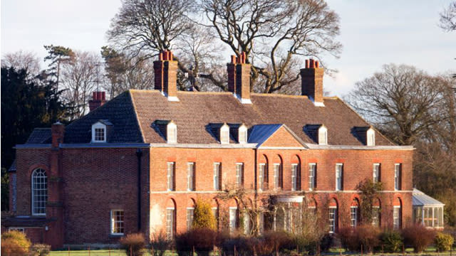 Princess Charlotte Elizabeth Diana is already moving! After spending her first few days at Kensington Palace, the newest royal left for her new home on Wednesday with parents Prince William and Kate Middleton and her big brother Prince George. A photo of the Duchess of Cambridge in the front passenger seat of a Range Rover was snapped as the family left the palace and were en route to their country home, Anmer Hall, in Norfolk. Getty Images And while it is a good two-and-a-half hour trip, the royal family will be greeted with a real country scene. <strong> WATCH: This Old Interview of Princess Diana Talking About Prince William Will Make Your Heart Burst </strong> "Today, some cattle was put on the fields around the Hall, and I think that was so the children could see them when they arrive," a source told <em>People</em>. "It is a very country thing for country folk and completely different to their life in London. The children will be among the wildlife from day one, so it will be ideal." This country scene will provide a comfortable setting for the royal family as Will continues his paternity leave until June 1. Getty Images <strong> PHOTOS: Queen Elizabeth Meets Princess Charlotte </strong> "They are very settled, his job is set, they have their house, and the status quo hasn't changed in the royal family at large," a family friend told <em>People</em>. "So they are looking forward to a period of calm." It's been a busy week for the royals with the arrival of Princess Charlotte on May 2. Check out the video below to see how Kate got so glammed up after giving birth.