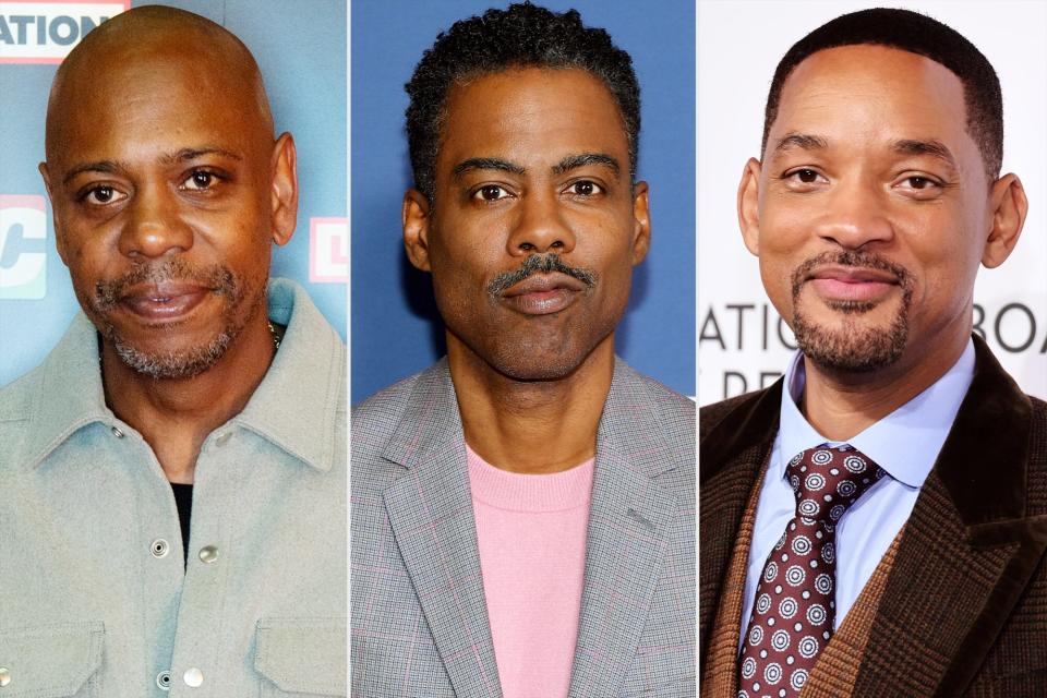 Dave Chapelle, Chris Rock, and Will Smith