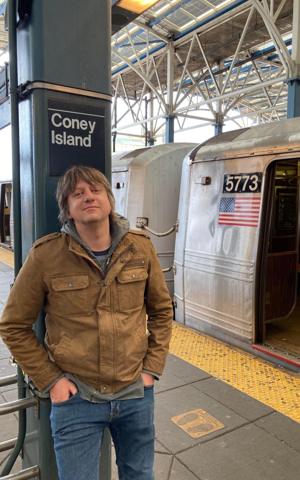 Chris in Coney Island, New York