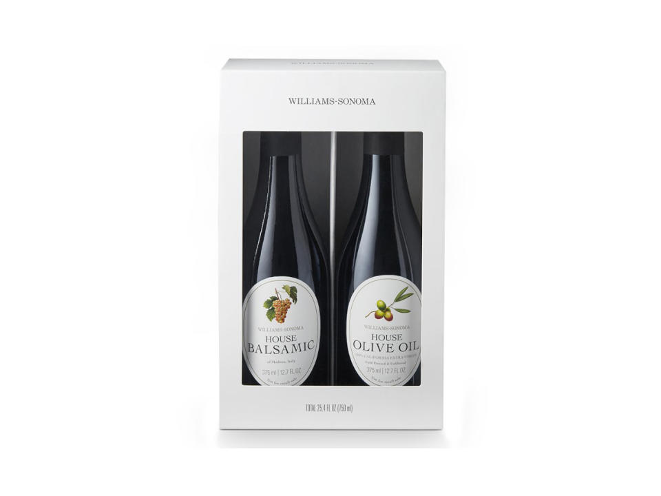 Williams Sonoma House Extra-Virgin Olive Oil & Balsamic Gift Set