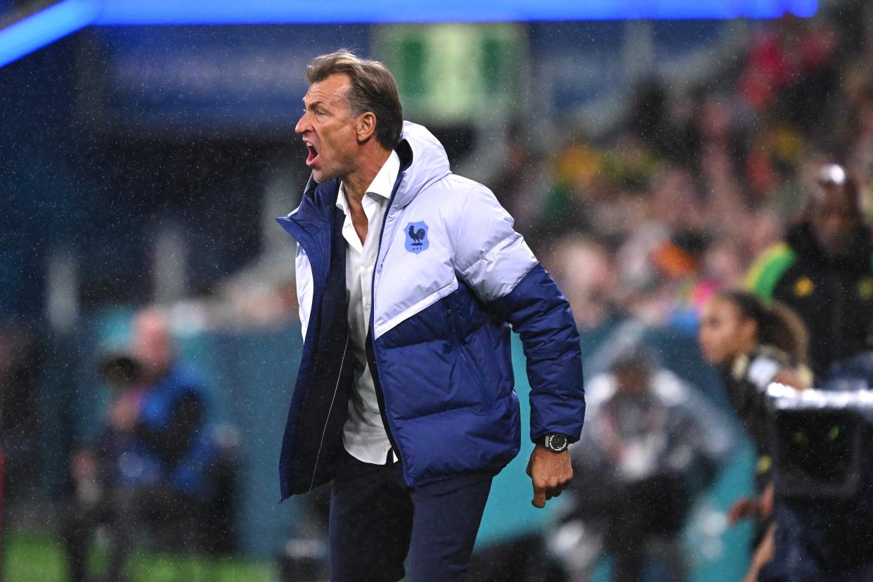 Herve Renard watched his France side draw 0-0 (EPA)