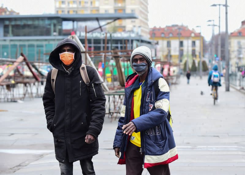 Day six of Italy's nationwide coronavirus lockdown, in Turin