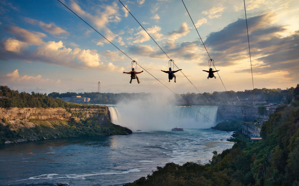 Niagara Falls WildPlay Zipline experience (Niagara Falls Tourism)