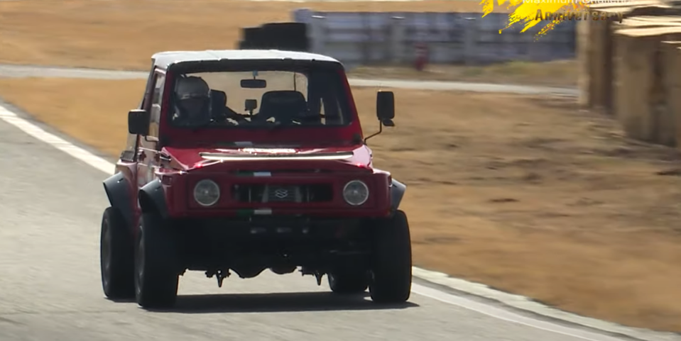 suzuki jimny time attack tsukuba circuit