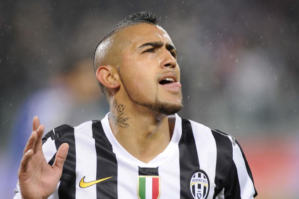 2. Arturo Vidal, 134.