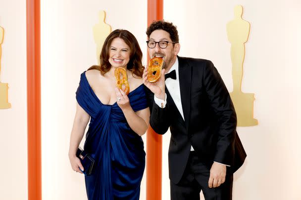 Katie Lowes and Adam Shapiro