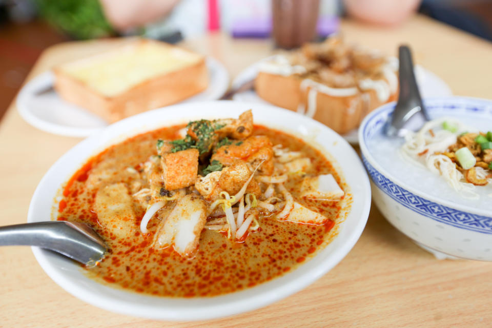 Magic Kitchen - laksa and other food