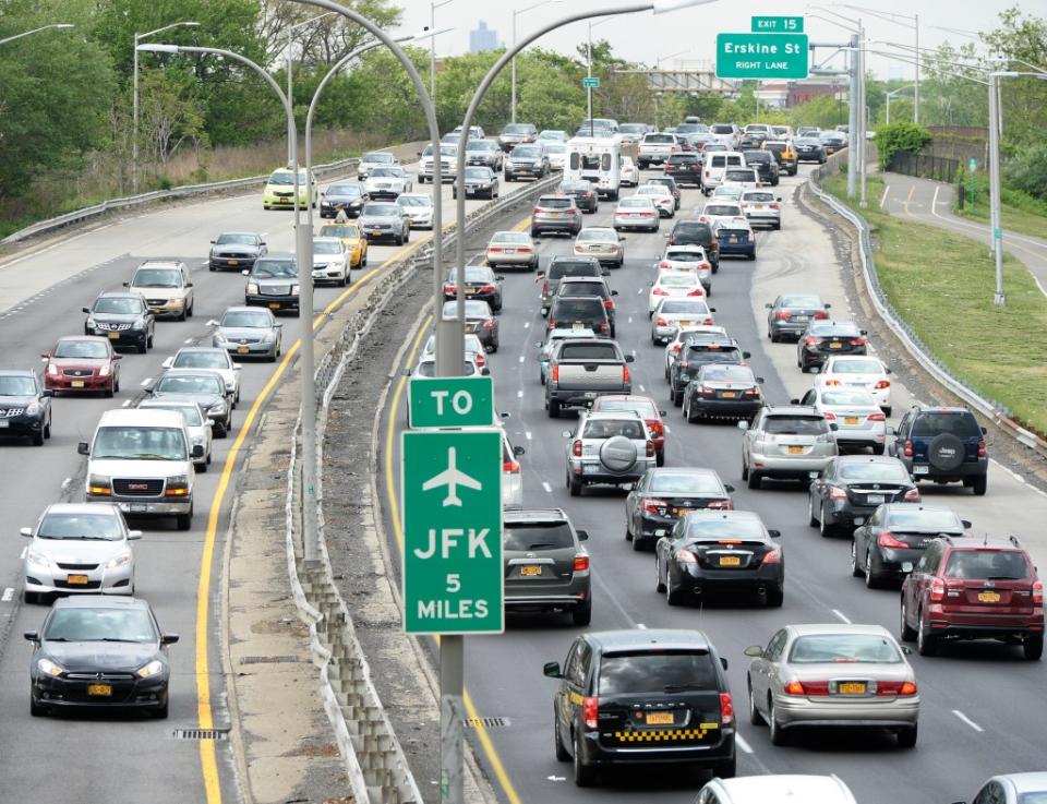 Traffic in the New York area is expected to be horrid on Memorial Day Weekend. Paul Martinka