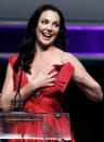 <strong>KATHERINE HEIGL</strong> The worst thing that could happen on stage is suffer a wardrobe malfunction, as ‘Grey’s Anatomy’ star found out the hard way. The 33-year-old was accepting an award at the 2010 ShoWest when her red dress suddenly came undone, nearly exposing her left breast. Thankfully, host Billy Bush was on hand (pun intended) to hold up her broken strap as Katherine finished her acceptance speech. Ladies, chivalry is not dead.