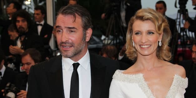 CANNES, FRANCE - MAY 27: Jean Dujardin and Alexandra Lamy attend the Closing Ceremony and 'Therese Desqueyroux' premiere during the 65th Annual Cannes Film Festival at Palais des Festivals on May 27, 2012 in Cannes, France. (Photo by Michel Dufour/WireImage) (Photo: )