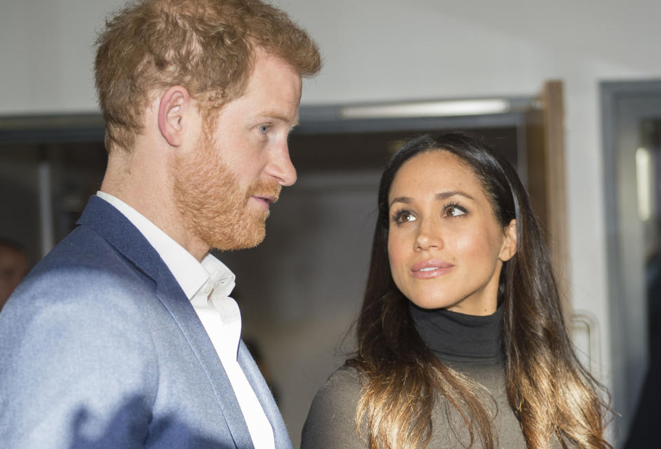 Harry is said to be considering flying to Mexico to meet Meghan’s father [Photo: PA]