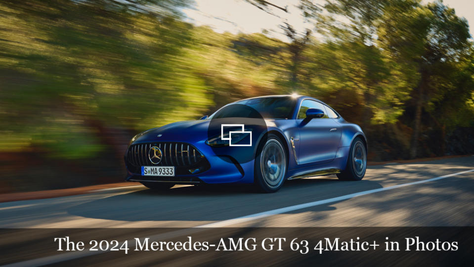 The 2024 Mercedes-AMG GT 63 4Matic+