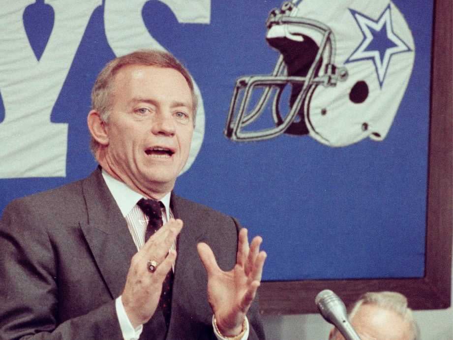 jerry jones cowboys 1989