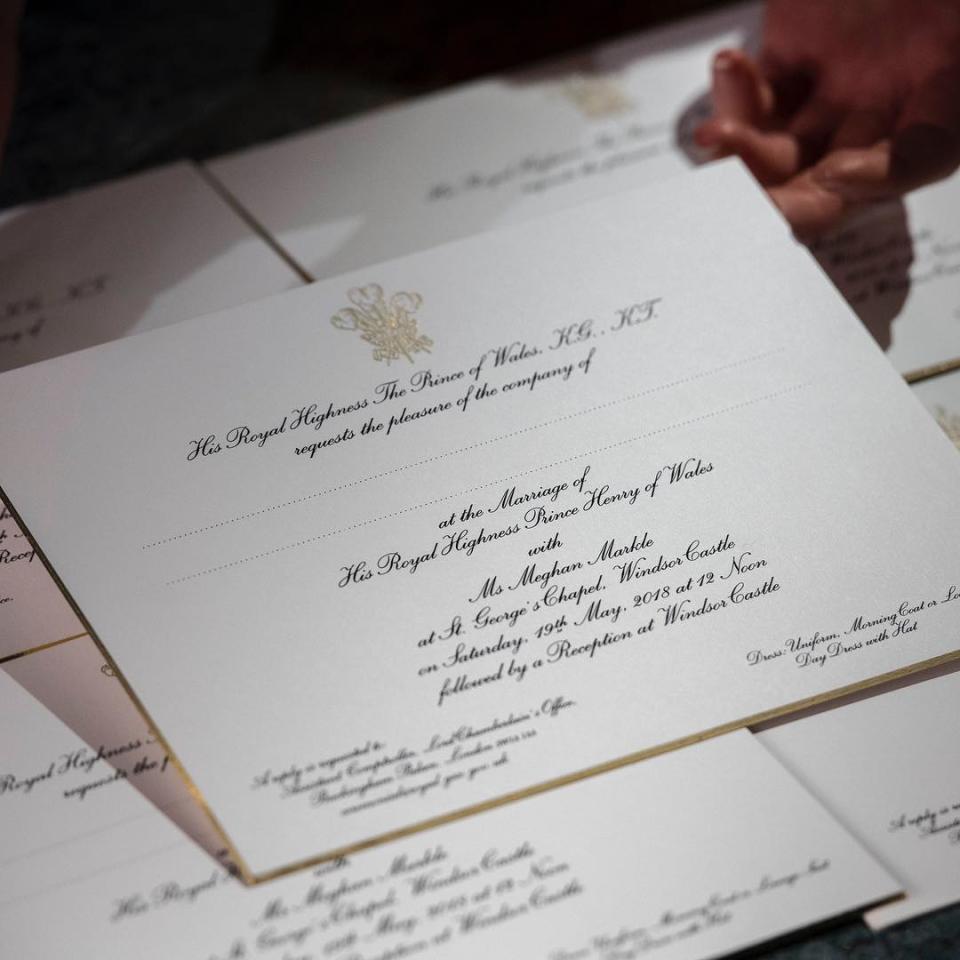 Les invitations du mariage