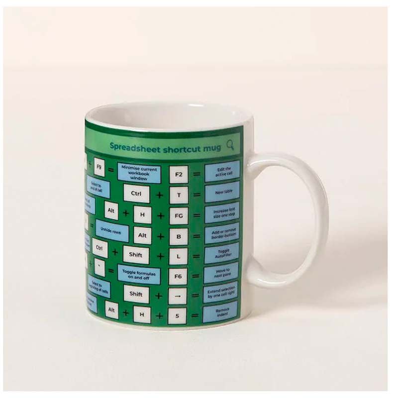 <p><a href="https://go.redirectingat.com?id=74968X1596630&url=https%3A%2F%2Fwww.uncommongoods.com%2Fproduct%2Fspreadsheet-shortcut-mug&sref=https%3A%2F%2Fwww.esquire.com%2Flifestyle%2Fg12222340%2Fwhite-elephant-gifts%2F" rel="nofollow noopener" target="_blank" data-ylk="slk:Shop Now;elm:context_link;itc:0;sec:content-canvas" class="link ">Shop Now</a></p><p>Spreadsheet Shortcut Mug</p><p>uncommongoods.com</p><p>$12.00</p>