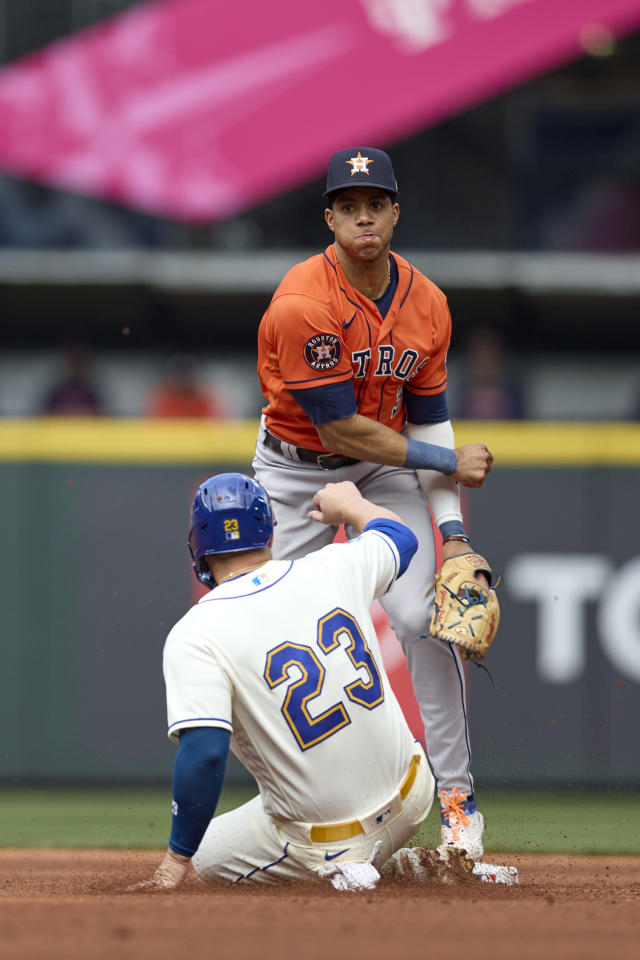 Kelenic's double, Gilbert's strong start help Mariners over Astros 3-1